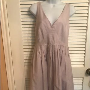 J. Crew Light Pink V-Neck Dress